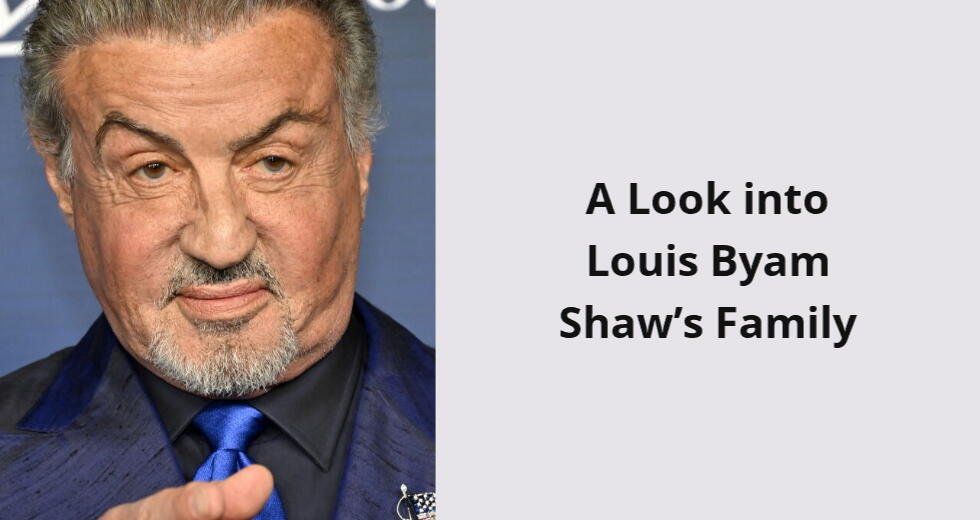 a look into louis byam shaw s family i