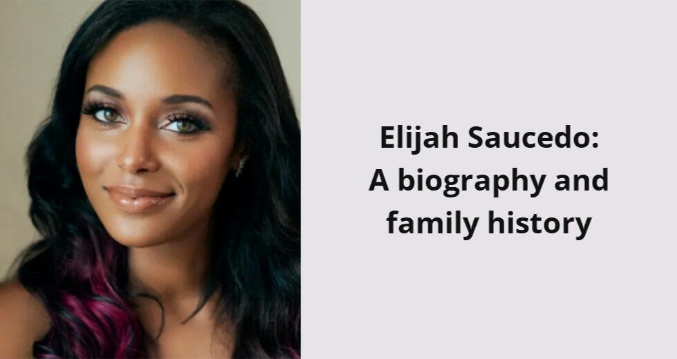 elijah saucedo a biography and family history i