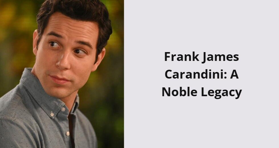 frank james carandini a noble legacy i