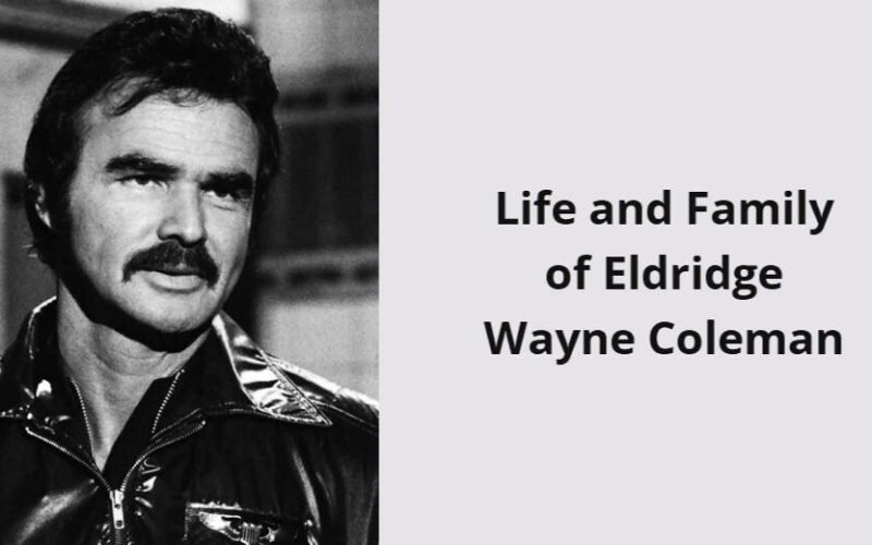life and family of eldridge wayne coleman i1659 247