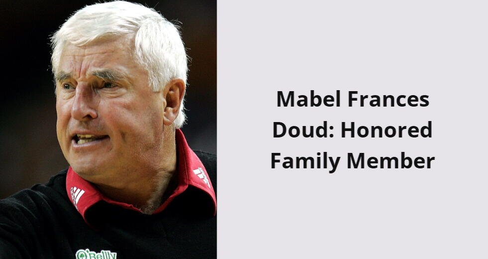 mabel frances doud honored family member i