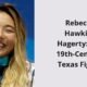 rebecca hawkins hagerty key th century texas figure i1543 363