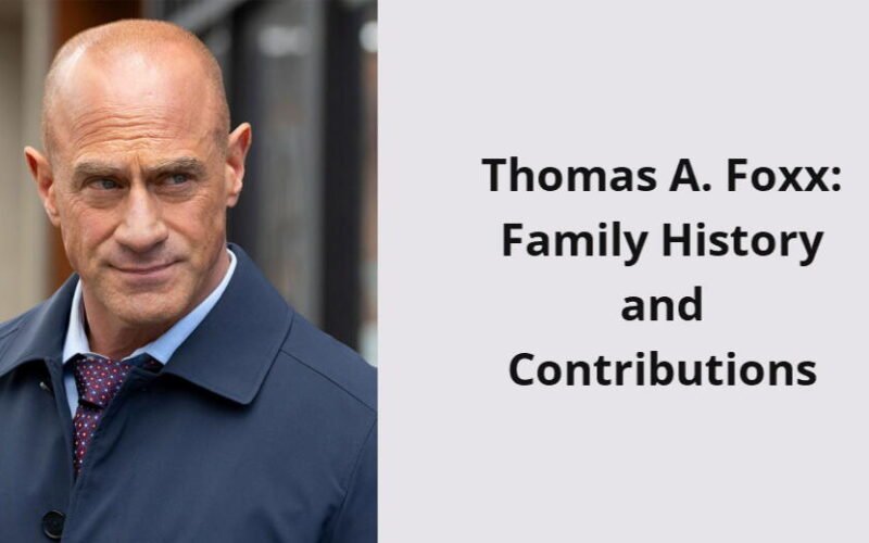 thomas a foxx family history and contributions i1522 384